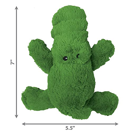 KONG - Cozie Ali Alligator - Indoor Cuddle Squeaky Plush Dog Toy - for Small Dogs…