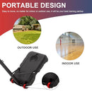 Outspurge Portable Basketball Hoop Outdoor & Indoor, Height Adjustable 4.7-8.3ft Basketball Goal, Basketball Hoops with Basketball Backboard for Kids & Teens, Adults…