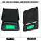 3KG/0.1g Electronic LCD Digital Kitchen Food Scale Drip Coffee Weighing with Timer(Green)