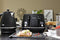 De'Longhi Distinta Moments 4 Slice Toaster CTIN4003BK, Dual Control Panel, Extra-lift, Removable Crumb Trays, 6 Browning Levels, Black
