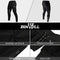 ZENWILL Mens Tapered Gym Joggers, Fitness Pants Casual Workout Track Pants with Zip Pockets（Medium,Black