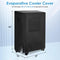 Pyinlon Evaporative Cooler Cover for Hessaire MC61 Evaporative Cooler,Weather Guard Cooler Cover for Air Cooler -Black(29"X18"X 45")