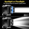 Necomi LED Rechargeable Headlamp,650 Lumens 1200mAh Battery 5 Modes Multi-Function Headlight Flashlight, Waterproof Head Torch with Red Light for Camping Running Cycling Fishing