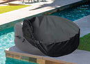 UCARE Hot Tub Cover Waterproof Outdoor Portable Round Inflatable Hot Tub Spa Cover Protector Bathtub Pool Garden Furniture Dust Covers (73×43in/ 185×110cm)