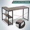 Luxsuite Computer Desk with Shelf L Shape Study Table Writing Workstation Corner Desk Home Office Oak