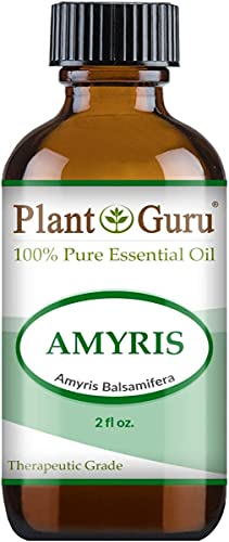 Amyris Essential Oil 2 oz 100% Pure Undiluted Therapeutic Grade.