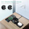 iXTRA Wireless Charging Station, 3 in 1 Wireless Charger Stand, Fast Wireless Charging Dock for iPhone15 /14/13/12/11/ Pro/X/Max/XS/XR/8/Plus, for Apple Watch9/8/7/6/5/4/3/2/SE, Airpods 3/2/Pro