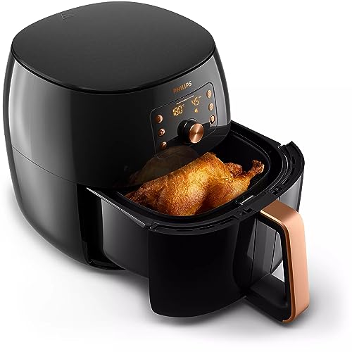 Philips Premium Air Fryer XXL with Smart Sensing Technology HD9861/99 (Black)