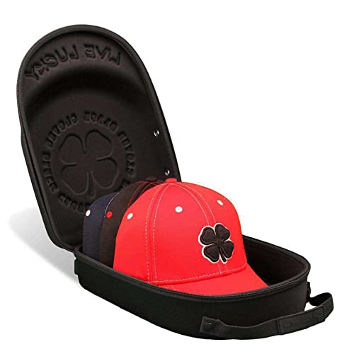 (Black) - Black Clover Golf Hat Caddie