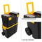 Stalwart Stackable Mobile Tool Box with Wheels