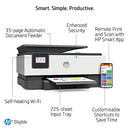 HP OfficeJet 8012e All in One Colour Printer with 6 Months of Instant Ink with HP+, Black/White