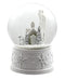 100MM White Christmas Snow Globe from The San Francisco Music Box Company