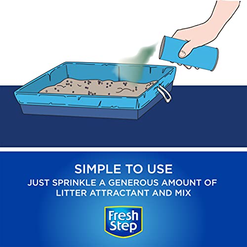 Fresh Step Litter Box Attractant Powder to Aid in Training, 9 Ounces | All Natural Training Aid for Cats and Kittens