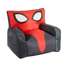 Idea Nuova Marvel Spiderman Oversized Gaming Bean Bag Chair with Side Pocket