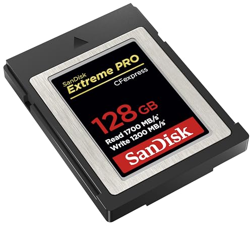 SanDisk 128GB Extreme PRO CFexpress Card Type B - SDCFE-128G-GN4NN