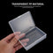 Playing Card Deck Cases Box: 6 Pcs Plastic Empty Playing Card Holder Case Box Storage Organizer Snaps Closed