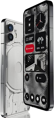 Nothing Phone (2) - 12 GB RAM + 256GB, Glyph Interface, Nothing OS 2.0, 50 MP Dual Camera, 6.7” LTPO AMOLED Display, 4700 mAh Battery, Water Resistant, 5G Unlocked Android Smartphone, Dark Gray