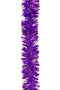 SHATCHI 1.8m/6Ft Purple Luxury Deluxe Chunky Christmas Tinsel Garland Xmas Tree Decorations