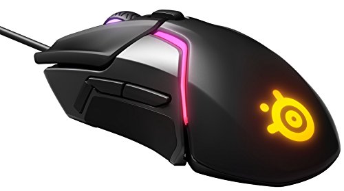 SteelSeries Rival 600 Wired 7-Button 96-128g Gaming Mouse - Prism 3-Zone RGB Illumination - 12,000 CPI - TrueMove3+ Dual Optical Sensor - 0.5 Lift-Off Distance