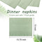 Dinner Napkins Paper Hand Towels Disposable Cocktail Napkins Dinner Napkins for Wedding, Birthday, Events, Guest Bathroom, Bridal Shower Party Favors, 13 x 15.75 Inch (Green,100 Pcs)