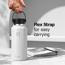 Berusd Insulated Water Bottle, Leak Proof, Vacuum Insulated Stainless Steel Sports Water Bottle, Double Walled, Travel Cup Thermo Mug Drink Flasks, Metal Canteen,Pure