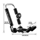 IKURAM Kayak/Surf/Ski Roof Carrier Rack of J-Style Folding Universal Field & Stream 3-in-1 Multifunction for Canoe, SUP, Kayaks, Surfboard and Ski Board Rooftop Mount on SUV, Car and Truck, Set of 2