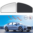 MERTTURM Car Sun Shade for Side Window, Premium Magnetic Car Curtain to Block Over 99% UV RAYS & HEAT, Car Window Shades for Baby/Kid/Pet, Easy to Install, Universal Fit SUV Truck, Front Window[2PACK]