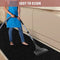 ZGR Runner Rug 2 ft x 6 ft Carpet Runners, Indoor/Outdoor Hallway Kitchen Entryway Bedroom Area Rugs with Natural Non-Slip Rubber Backing, Garage mat, Black, Custom