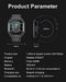 LIGE Military Smart Watches for Men,5ATM Waterproof Outdoors Tactics Sport Fitness Activity Tracker Watch, 1.85'' HD Blood Pressure/Heart Rate Monitor SmartWatches Compatible with iOS and Android