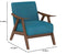 Lexicon Elle Accent Chair, Blue