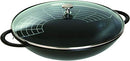 Staub Wok, 37cm, Black