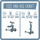 Scoot & Ride 96271 Highwaykick 1 Kids Wide Deck Standing Kick Scooter, Steel Bike