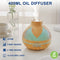 SISETOP Oil Diffuser, 400ML Essential Oil Diffuser, 6 in 1 Diffuser & Humidifier with 3 Mist Modes & 5 Timers, Intermittent Mode Up to 24H+, 14 Colors Mood Light, 5 Layer Safety Protection, BPA Free for Baby, Kids, Bedroom, Yoga, Gift Set