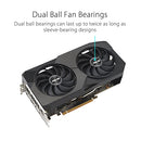 ASUS Dual AMD Radeon™ RX 6600 8GB GDDR6 Gaming Graphics Card (AMD RDNA™ 2, PCIe 4.0, 8GB GDDR6 Memory, HDMI 2.1, DisplayPort 1.4a, Axial-tech Fan Design, 0dB Technology)