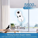 Window Cleaner Robot with Auto Spray, Remote Control, Smart Frame Detect, 3 Routes, 2 Powerful Motors, Glass Robot with 30ML Water Tank, Suitable for Glass Window Tile, Indoor Outdoor