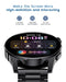 LIGE Smart Watch with Bluetooth Calls Voice Chat,Activity Tracker with 24/7 Heart Rate Sleep Monting,1.32"Full Touch Fitness Tracker IP67 Waterproof Step Counter Smartwatch for Android iOS Black