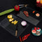 Murrey Home Tempered Glass Cutting Boards for Kitchen Dishwasher Safe, Rectangle Chopping Board with Rubber Feet, Small Clear Countertop Tray, Scratch Resistant, Heat Resistant, Non-Slip, 15.7"x11.8"