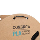 Comgrow Creality PLA 3D Printer Filament, Dimensional Accuracy +/- 0.02 mm, Black + White 1.75mm 2 Spools for Ender3 CR-10