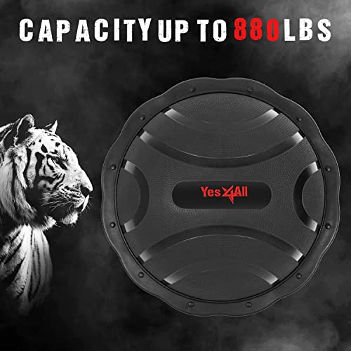 Yes4All SJ31 Ab Twister Board, New Generation of Waist Twisting Disc, Twist Board, Twisting Stepper for Aerobic Exercise, Full Body Toning Workout, Noise-Free, 2pcs in a Box