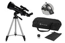 Zhumell - 70mm Portable Refractor Telescope - Coated Glass Optics - Ideal Telescope for Beginners - Digiscoping Smartphone Adapter