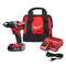 Milwaukee 2801-21P M18 18-Volt Lithium-Ion Compact Brushless Cordless 1/2 in. Drill/Driver Kit