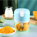 JDSI Electric Mini Garlic Chopper – Small Wireless Food Processor Portable Mini Garlic Choppers Blender Mincer Waterproof USB Charging (Electric Garlic Cutter)