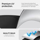 SPIGEN TO260 Cryo Shade Front Windshield UV Protection Sunshade for Tesla Model 3 / Y - Black