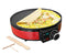 TODO 1400W Electric Crepe Maker Non-Stick Pancake Skillet Griddle Grill Omelette Plate Pan