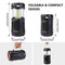 ZCOINS Rechargeable LED Collapsible Camping Lantern, Portable Battery Powered Flashlight, Handle Camping Light Lamp with Magnetic for Hurricane Power Outages Fishing Emergency Tent Hiking Supplies