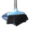 FGY Broom and Dustpan Set for Home - 3L Capacity, 10" Great Edge, Lightweight & Sturdy, Broom with Dustpan Combo for Kitchen, Office, Outdoor, Indoor (Dark Blue - 48inch)