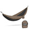 ENO DoubleNest Camping Hammock, Khaki/Black