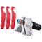 Bike Multitool with CO2 Inflator & Tire Levers - Portable Bicycle Multi Tool Repair Kit - Cycling Multitool for Road and Mountain Bikes,No CO2 Cartridges Included