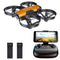 VIVI Drone, Camera, Smartphone App, First Person View Camera Drone (FPV), 2.4 GHz, Two Batteries