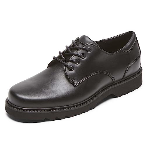 ROCKPORT Men's Northfield Oxford, Black, 10.5 US